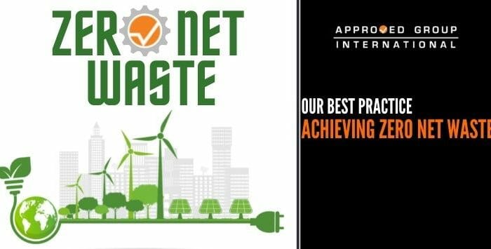 OUR BEST PRACTICES IN ACHIEVING ZERO NET WASTE