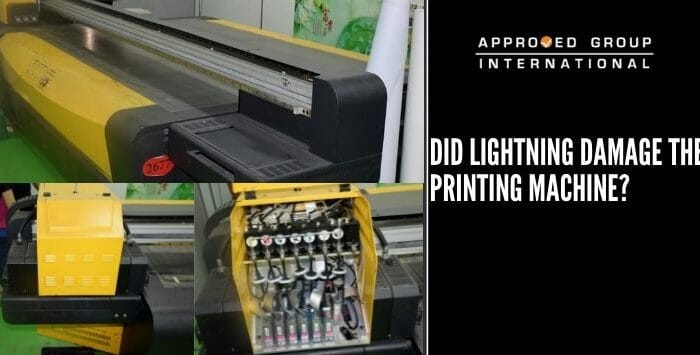Did Lightning Damage the Printing Machine?