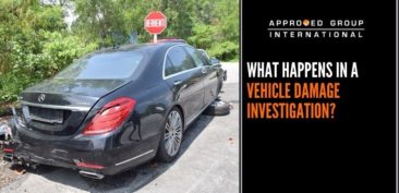 What happens in a vehicle damage investigation?